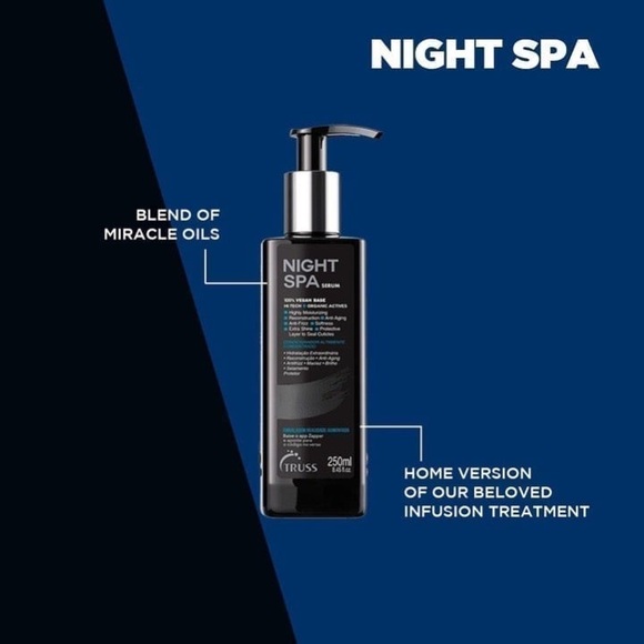 TRUSS Professional Night Spa Hair Serum Overnight Treatment Anti-Aging Care - Picture 3 of 11